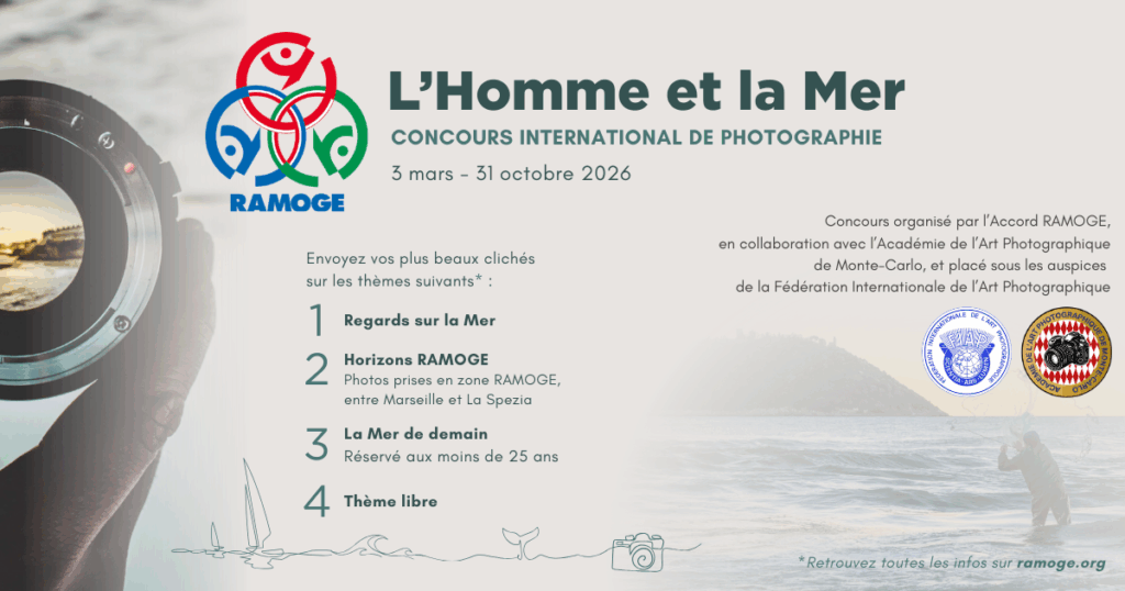 Aperte fino al 31 ottobre le candidature al concorso internazionale di fotografia RAMOGE dedicato al rapporto tra l'uomo e Ii mare.