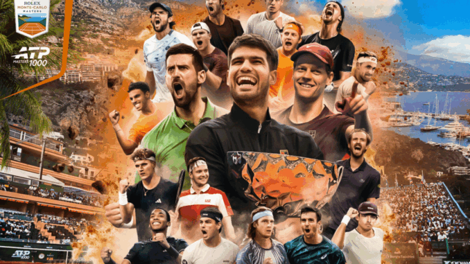 I 18 migliori giocatori di tennis saranno al Rolex Monte-Carlo Masters tra cui Sinner