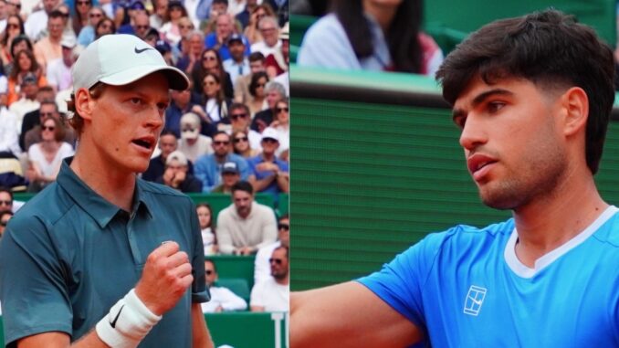 Il Monte-Carlo Masters di tennis avrà la finale più attesa, tutt’altro che scontata: Jannik Sinner contro Carlos Alcaraz.