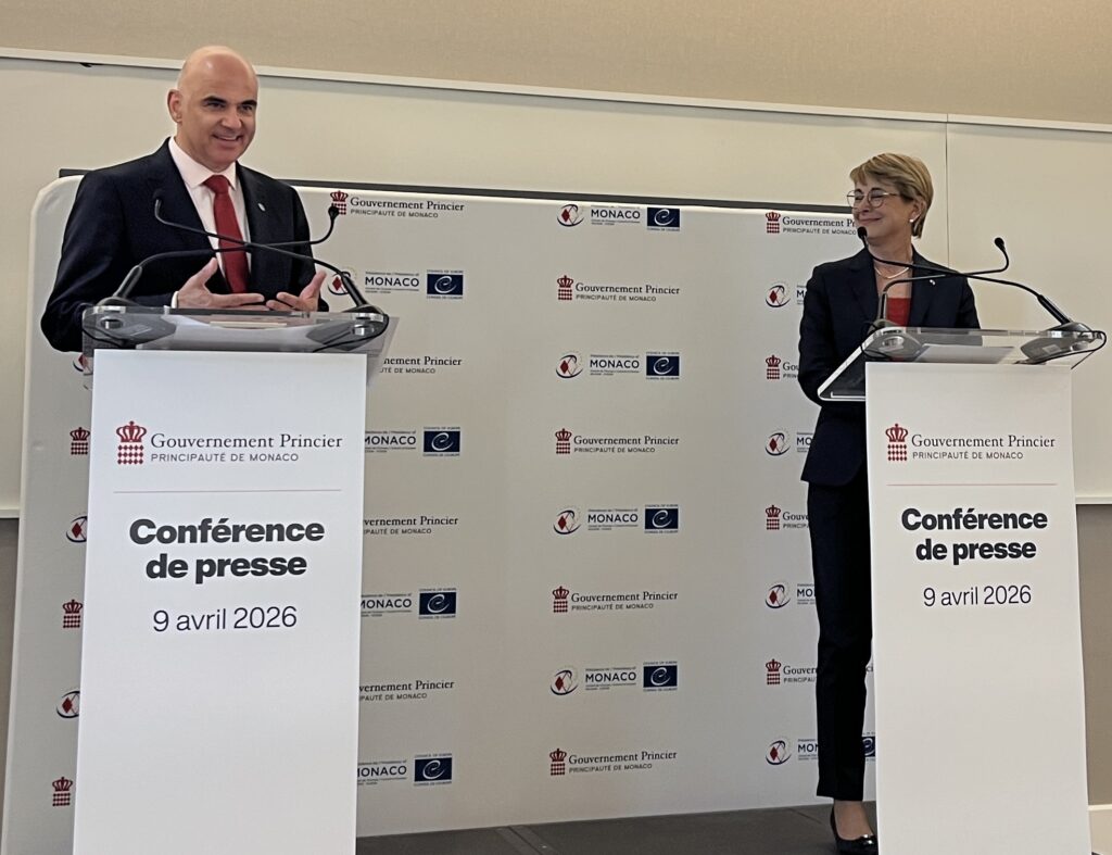 Il Segretario Generale del Consiglio d’Europa, Alain Berset e il Ministro delle Relazioni Estere e della Cooperazione Internazionale del Principato, Isabelle Berro-Amadeï, hanno incontrato i giornalisti per presentare le linee guida della prossima presidenza monegasca del Comitato dei Ministri.