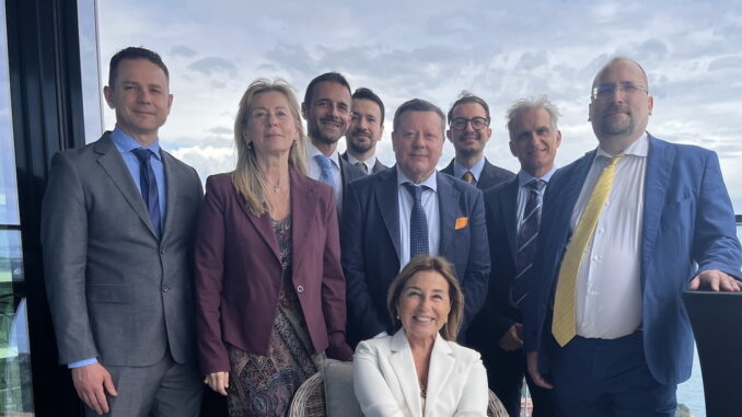 Una delegazione della Farnesina in visita all'Ambasciata d'Italia di Monaco guidata dall'ambasciatore Manuela Ruosi