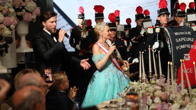 All'hotel Majestic di Cannes il Ballo di Principi e Principesse; serata da fiaba tra aristocrazia, glamour, omaggio alla Principessa Grace Kelly organizzato da Delia Noble