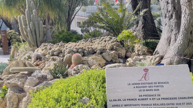 Il Giardino Esotico di Monaco torna in festa il 30 e 31 maggio 2026 con pony, giochi, laboratori per bambini e visite tra le nuove aree restaurate.