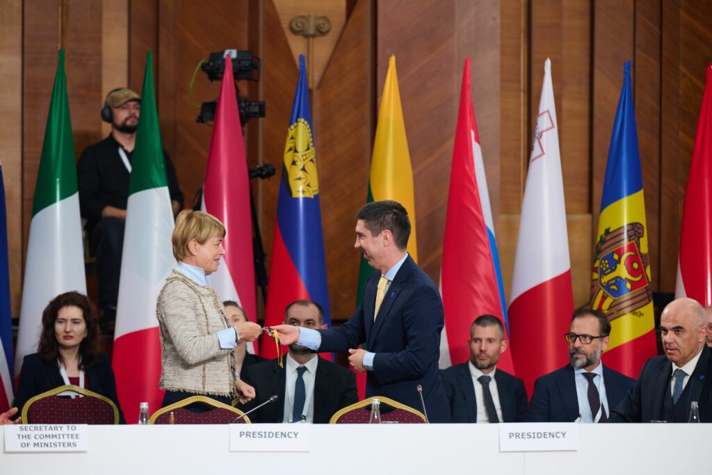 Per la prima volta dalla sua adesione nel 2004, il Principato guiderà il Comitato dei Ministri del Consiglio d’Europa fino al novembre 2026.