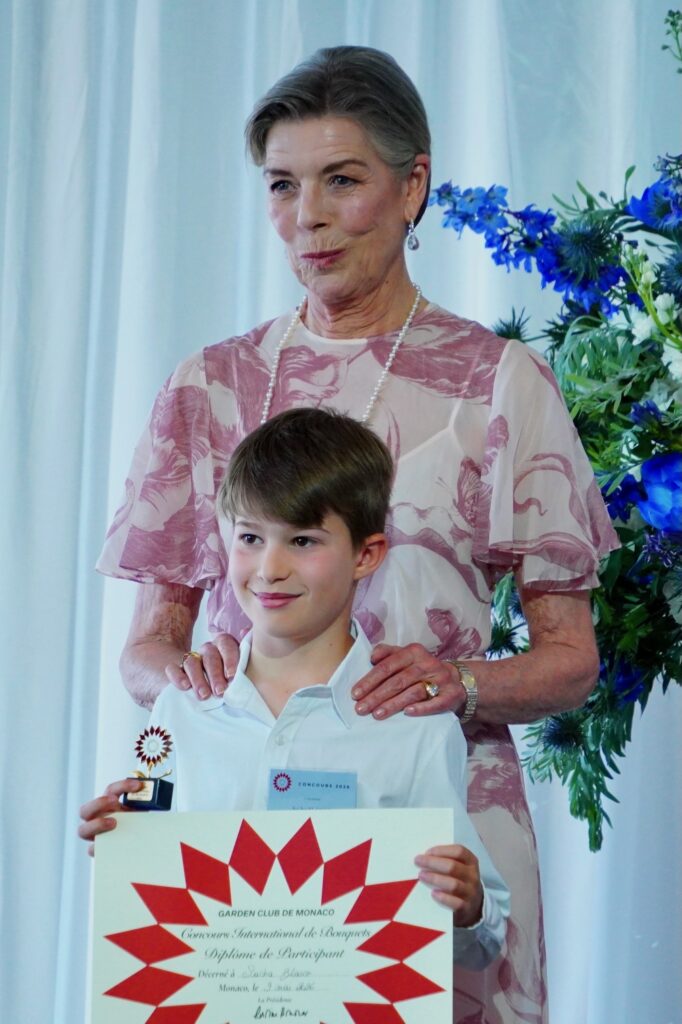 Il vincitore dei bambini, Sasha Blanco di Monaco di 8 anni