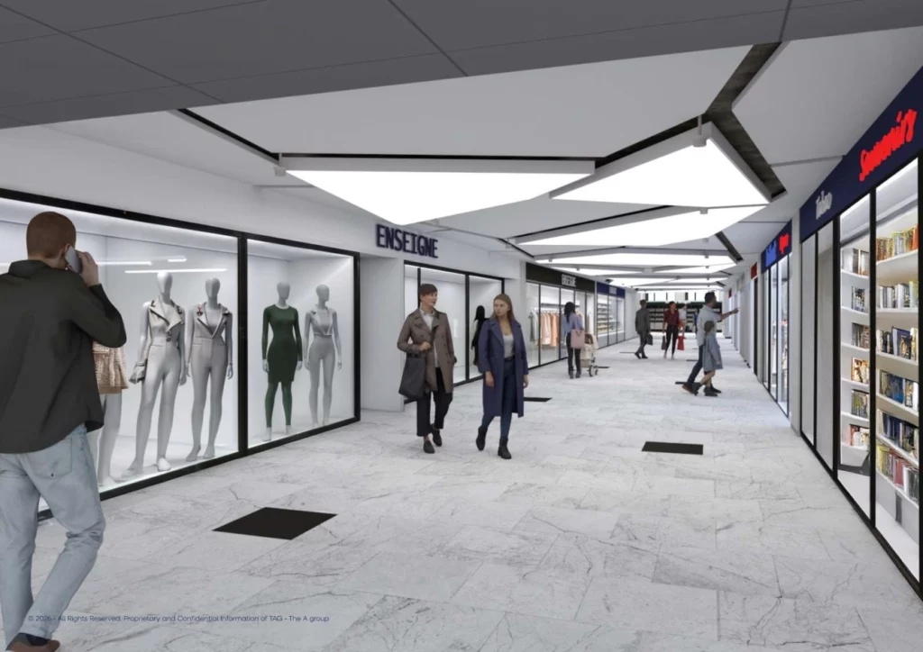 Ecco come sarà trasformato il Centro Commerciale di Fontvieille. Lavori inizieranno a giugno.