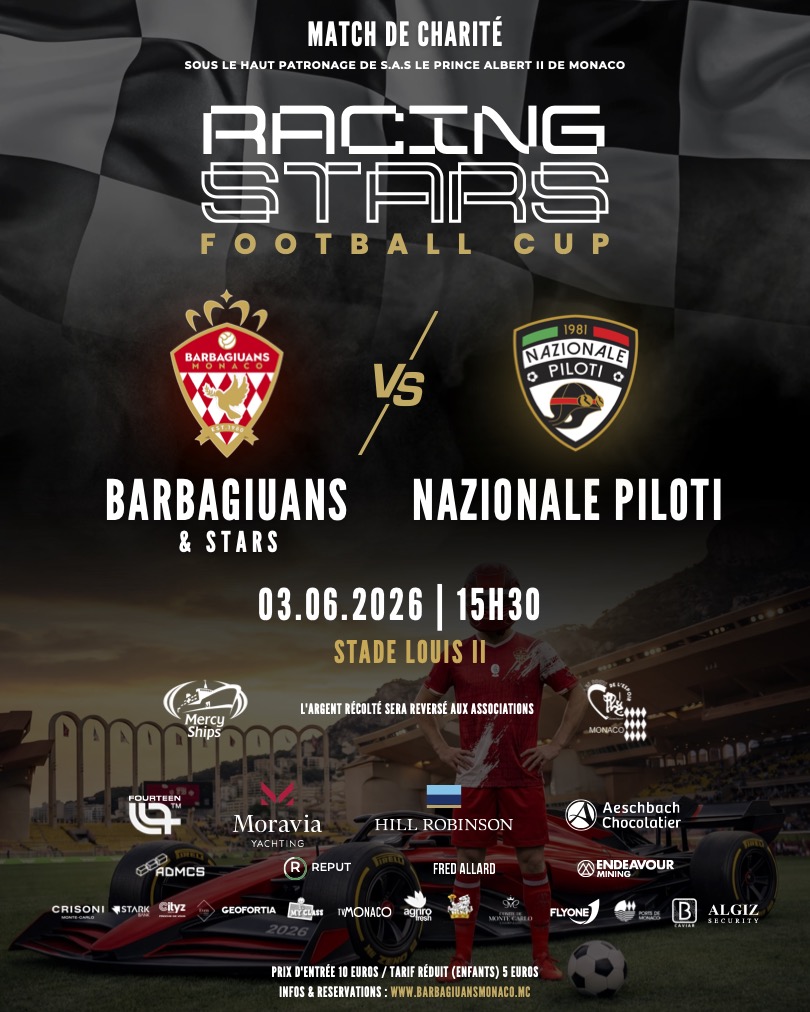 Ronaldinho superstar della Racing Stars Football Cup il 3 GIUGNO ALLO STADIO LOUIS II