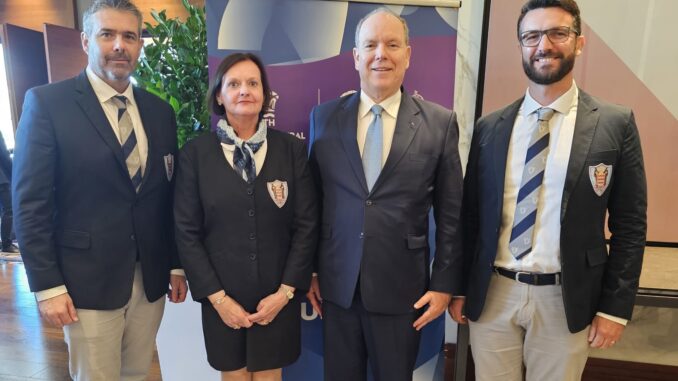 IL PRINCIPE ALBERTO II ALL'ASSEMBLEA DEI COMITATI OLIMPICI EUROPEI