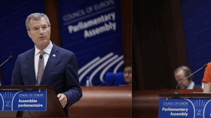 A Strasburgo Christophe Mirmand e Isabelle Berro-Amadeï hanno illustrato le priorità di Monaco per diritti umani, democrazia e cooperazione.