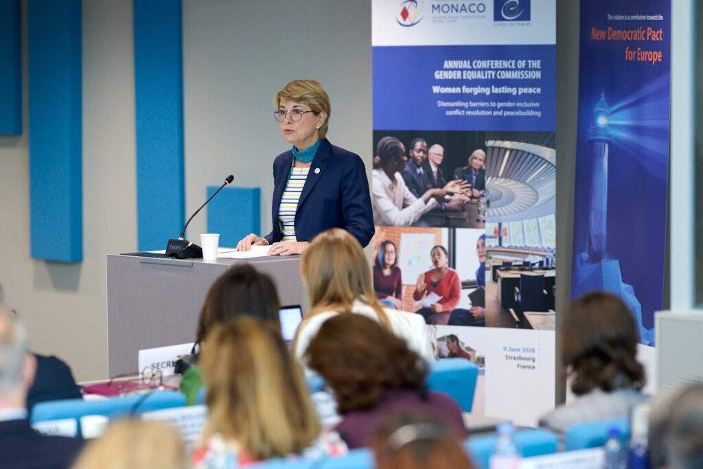 Al Consiglio d’Europa: Isabelle Berro-Amadeï sottolinea l'importanza delle donne nei processi di pace e riconciliazione.
