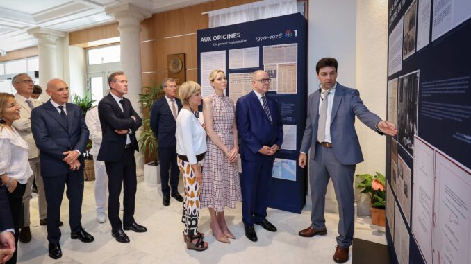Inaugurata dalle LL.AA.SS. i Principi di Monaco, l’esposizione racconta mezzo secolo di cooperazione tra Monaco, Francia e Italia per proteggere il mar Mediterraneo.