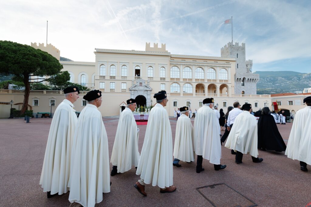 La processione per il Corpus Domini a Palazzo dei Principi
