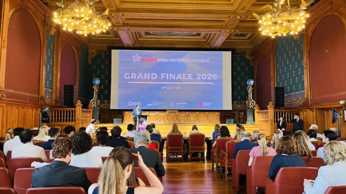 Museo Oceanografico di Monaco ha ospitato la finale della nona edizione del Monaco Ocean Protection Challenge, il concorso nato per sostenere lo sviluppo di startup capaci di generare un impatto positivo sui mari.