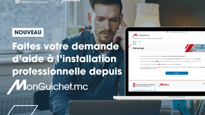 Gli imprenditori, residenti, che desiderano avviare una prima attività indipendente possono richiedere online l'aiuto all'installazione professionale su MonGuichet.mc.