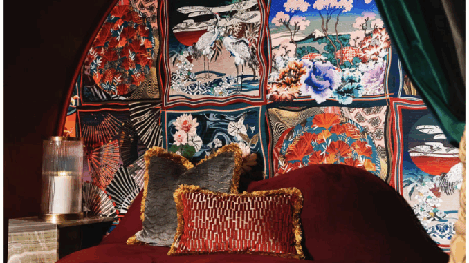 Al buddha Bar Monte-Carlo è stato presentato un boudoir contemporaneo, dove design, alta gastronomia e arte della tavola s'incontrano, firmato Moghadam. Ft.@Orphic