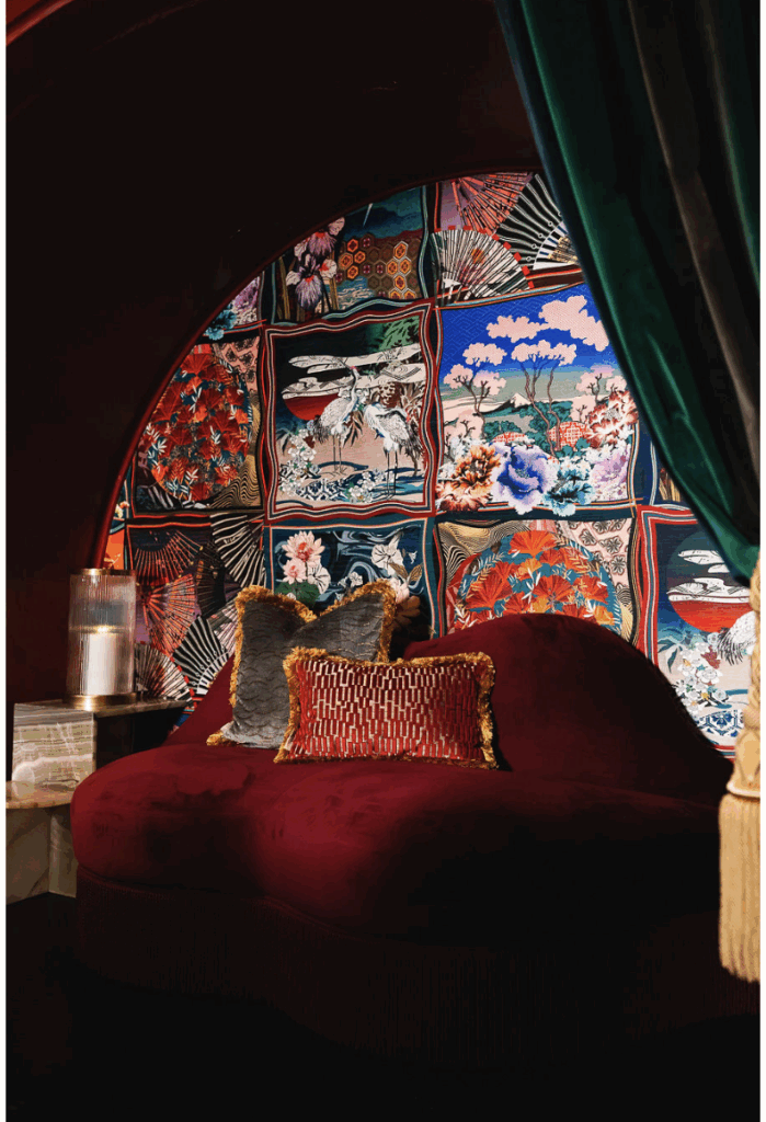 Al buddha Bar Monte-Carlo è stato presentato un boudoir contemporaneo, dove design, alta gastronomia e arte della tavola s'incontrano, firmato Moghadam.