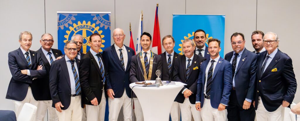 MICHELE TAMMA È IL NUOVO PRESIDENTE DEL ROTARY CLUB DI MONACO