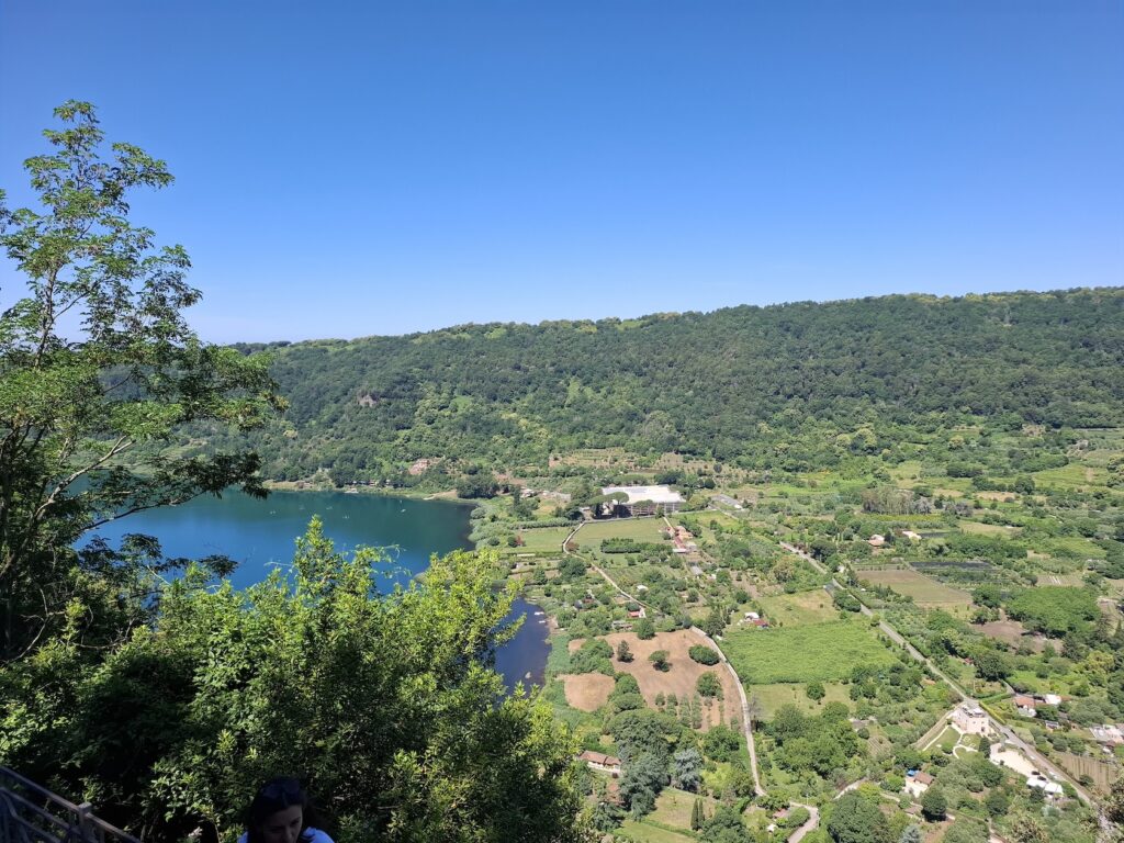 Una panoramica del lago di Nemi, ft.©F.Sirignani