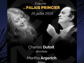 Domenica 26 luglio alle ore 21.30, il Palazzo del Principe di Monaco ospiterà due grandi protagonisti della musica classica: la pianista Martha Argerich e il direttore d'orchestra Charles Dutoit.