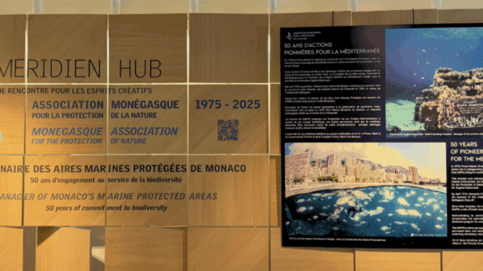 All'Hotel Méridien Beach Plaza una mostra fotografica ripercorre mezzo secolo di impegno dell'Associazione Monegasca per la Protezione della Natura (AMPN) per la tutela del Mediterraneo.