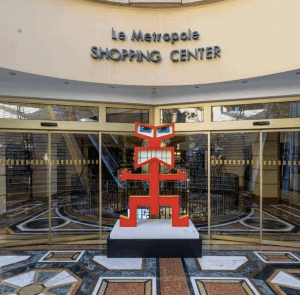 Kenny Scharf al Metropole Shopping Monte-Carlo