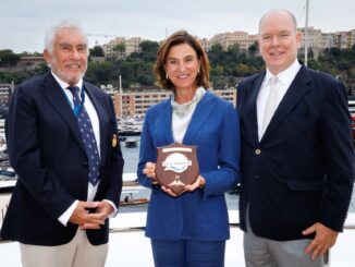 Il Principe Alberto II ha visitato il M/Y Dagger di 67 metri del cantiere italiano Benetti. Il SEA Index del Yacht Club di Monaco supera oggi 130 yacht certificati.
