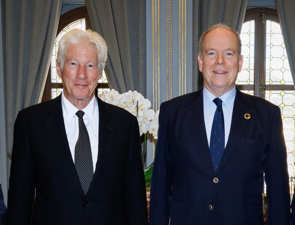 S.A.S. il Principe Alberto II e l'attore Richard Gere, insieme per salvare il pianeta