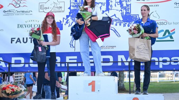 Laura Gramaglia, la giovane amazzone della Federazione Equestre di Monaco chiude sul podio la CEI** di 144 km, sfiorando i campioni d'Europa.