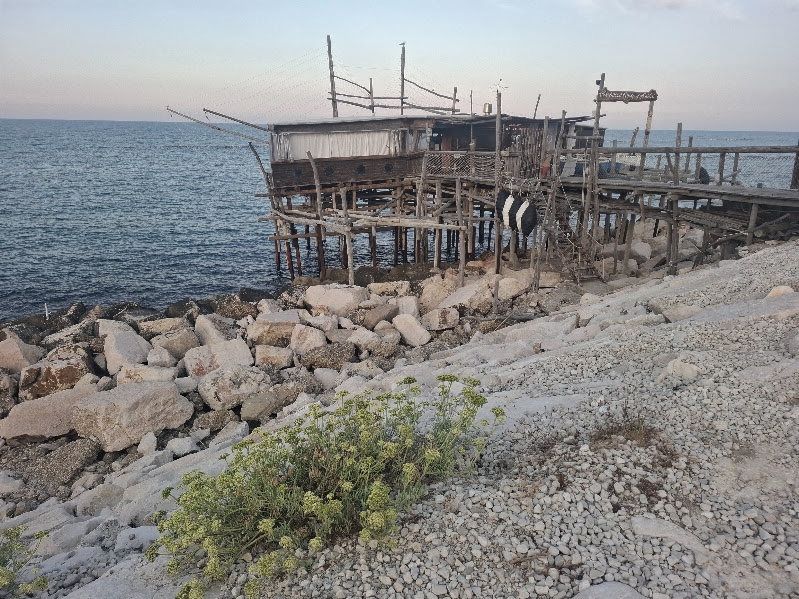 Il famoso trabocco di via Verdi Vasto e Ortona