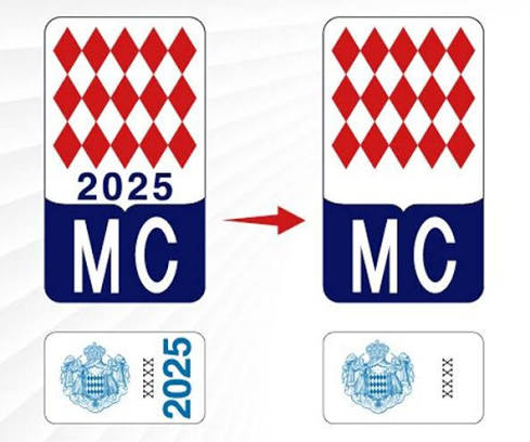 A Monaco, dal 1° settembre la tradizionale vignetta da applicare sulle targhe scompare e viene sostituita da un'attestazione da conservare a bordo del veicolo.