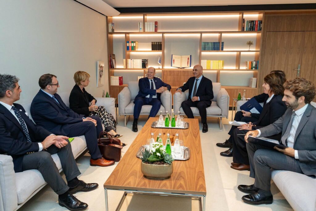 Incontro del Principe e la Delegazione Monegasca con il Consiglio d'Europa