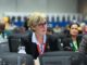 Il Ministro dell'ambiente, urbanismo e infrastrutture, Céline Caron-Dagioni alla COP17 ad Erevan.
