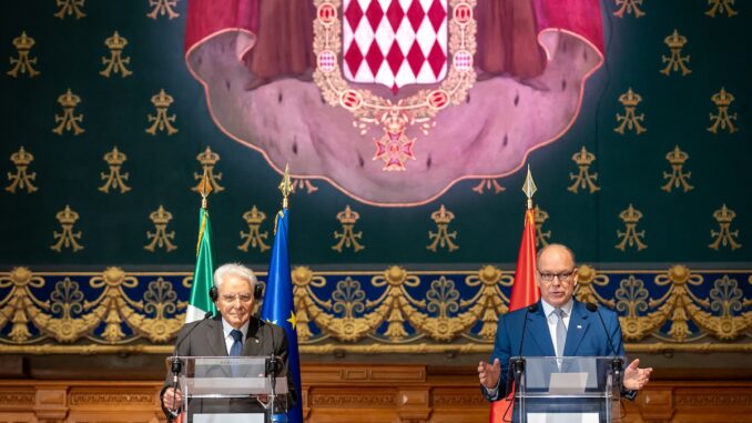 Ambiente, Mediterraneo e cooperazione tra i due Paesi al centro dell'ultima tappa della visita di Mattarella a Monaco: al museo Oceanografico.