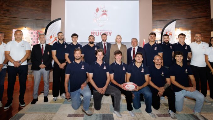 Storico traguardo per la nazionale monegasca di rugby a 7 qualificata ai Giochi Europei 2027 di Istanbul. L'annuncio ai giocatori della Principessa Charlène