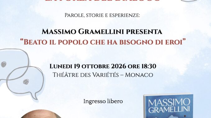 Massimo Gramellini alla Dante Alighieri di Monaco per raccontare 52 storie di eroi del nostro tempo