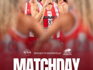 Il basket femminile di Monaco, MBA scende in campo contro USO Mondeville.