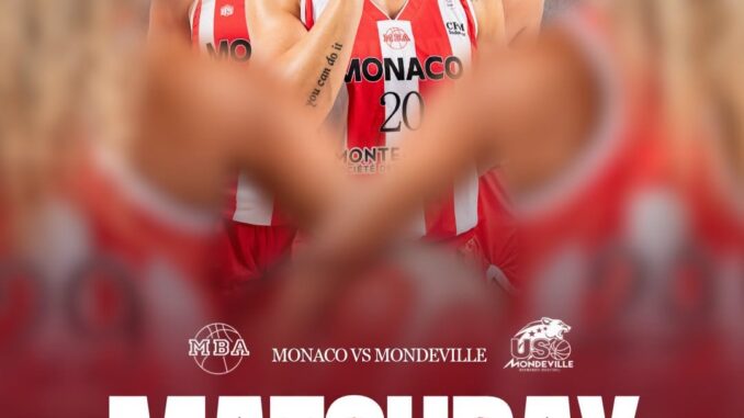 Il basket femminile di Monaco, MBA scende in campo contro USO Mondeville.