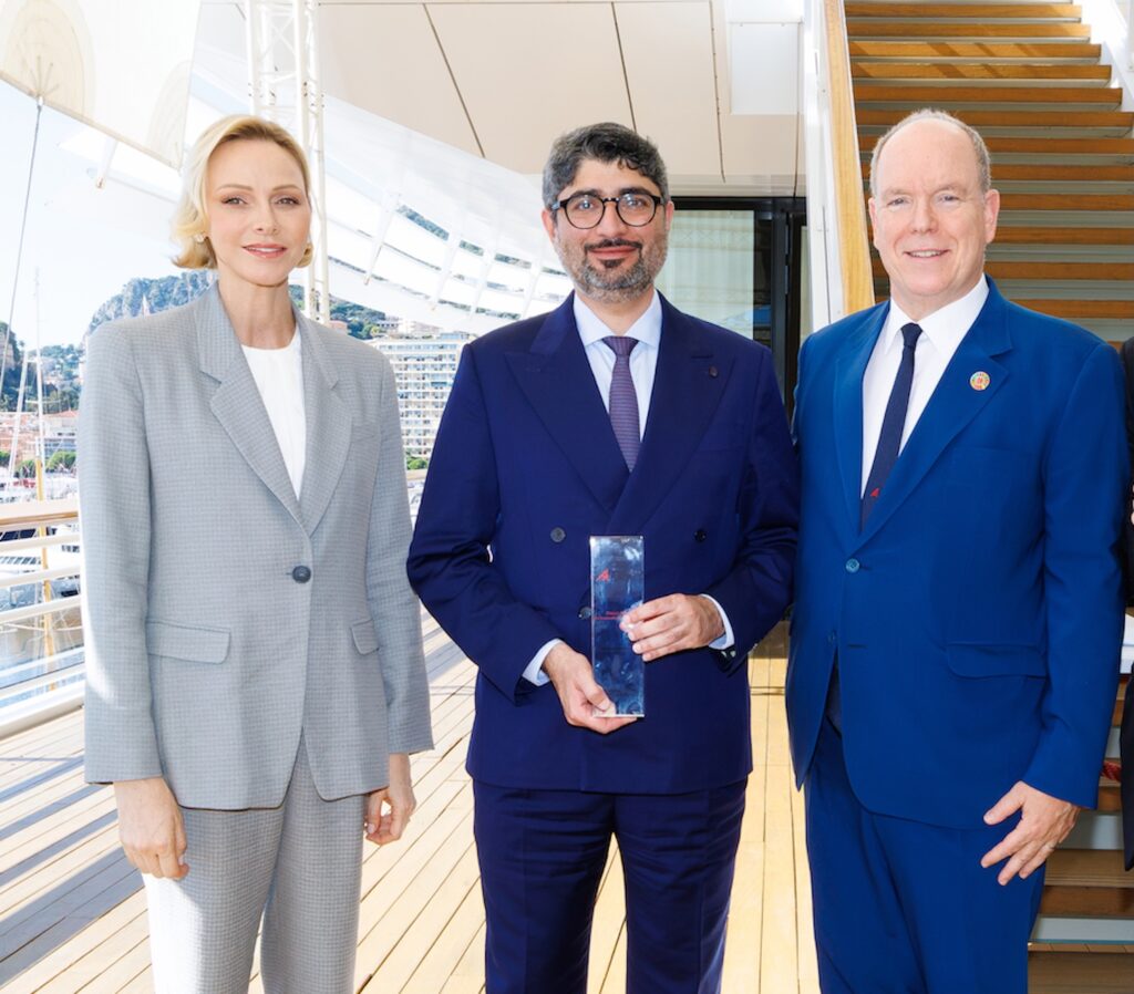 Il Premio del Principe per la filantropia Innovativa è andato a Mohammed bin Rashid Al Maktoum Global Initiatives, ritirato da Ibrahim Al Balooshi per MBRGI